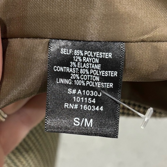 Beige Botany double pattern blazer - Picture 4 of 5